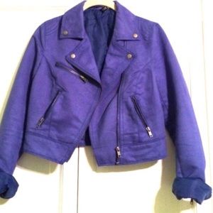 Cobolt blue jacket